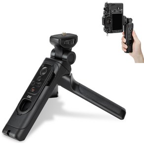 JJC TG-BT1 VLOG FUJIFILM X100VI XT-50 X-S20 X-H2S X-H2 X-T5 X-T4 X-T3 X-T30II 삼각대 그립, 1개