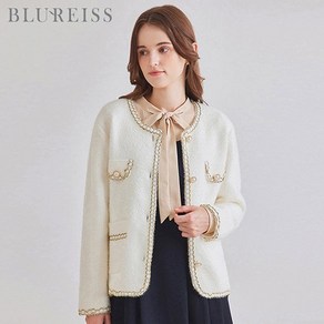 블루레이스 배색트리밍앙고라가디건 BI3W3KC4621