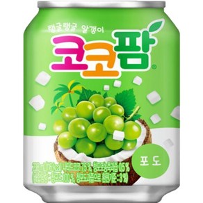 해태음료 코코팜 포도 238ml x 24캔입, 24개