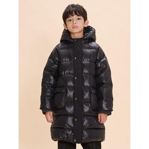 빈폴키즈 BEANPOLE KIDS 후드 덕다운 경량 롱패딩 블랙 BI4938U025185448