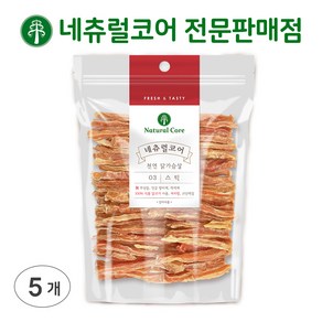 네츄럴코어 천연 강아지간식, 200g, 5개