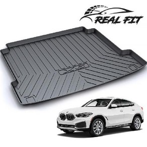 리얼핏 BMW X6 논슬립 3D 트렁크 매트