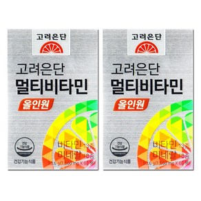 고려은단 멀티비타민 올인원 1 560mg X 60정