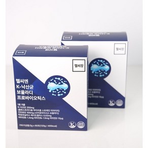 헬씨장 유산균 낙산균 보울라디 헬씨엔 가스 속편함, 60개, 2g