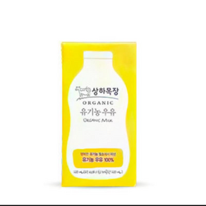 상하목장유기농멸균우유 매일유업 실온 200ML, 1개