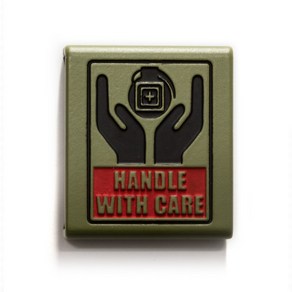 5.11 택티컬 Handle With Cae 몰 클립 (그린) - Handle With Cae Molle Clip (Geen)