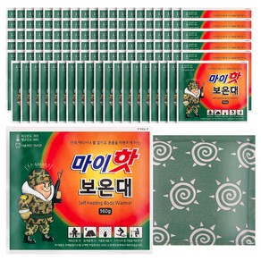 다봉 마이핫보온대160g(120개입) 24년 최신제조 핫팩 파우치 구성품, 1개