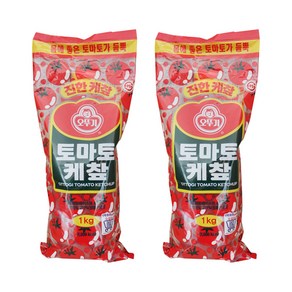 오뚜기 진한 토마토 케챂 1kg 2개