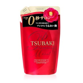 TSUBAKI 츠바키 프리미엄 모이스트 헤어 컨디셔너 리필 330ml 리필용 리필 330mL, 1개