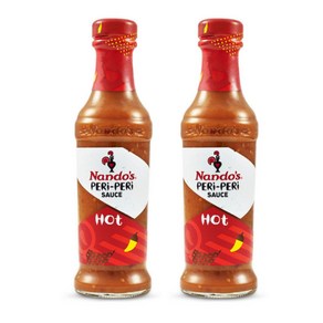 Nandos 난도스 페리페리 핫 소스 125g 3팩 Pei-Pei Sauce Hot, 250g, 2개