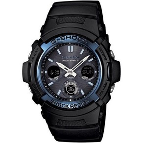 카시오 CASIO 손목시계【G-SHOCK】디지아나 전파 솔러 AWG-M100A-1A역수입품