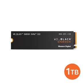 WD BLACK SN850X M.2 NVMe (1TB) PCIE 4.0 (PS5/XBOX 호환), WD SN850X, 1TB