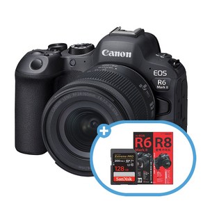 캐논코리아 정품 EOS R6 Mak II 24-105 4-7.1 IS STM KIT + 샌디스크 익스트림 프로 SDXC 128GB + 가이드북