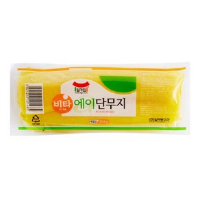 일미 비타A단무지, 12개, 350g