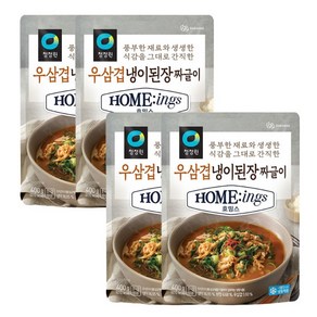 호밍스 우삼겹냉이된장짜글이 400g, 기본, 4개