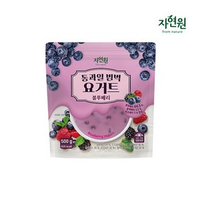 [자연원] 통과일 범벅 요거트 블루베리(냉동) 500g, 1개