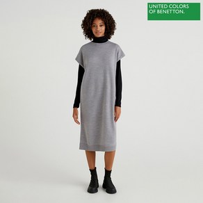 베네통 Wool mixed knit dess 2F 107NDV00K 501