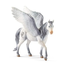 Schleich bayala 신화 공주 페가수스 유니콘 피규어 - 보라색 날개 내구성이 뛰어나고 재미있는 상상력 넘치는 동물 장난감 남아 및 여아용 선물 만 5세 이상 아동용, 2022 박스 스타일, 1개