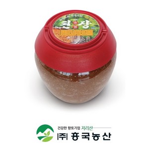 흥국농산 9회 죽염된장 1병 청정산청 지리산, 1개, 1kg