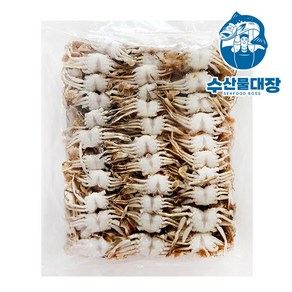 손질 베이비크랩 1kg 꽃게 칠게, 1개