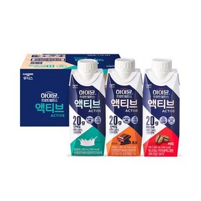 하이뮨 프로틴 밸런스 액티브 3종 밀크/초코/커피 1가지맛