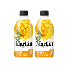 자연은 더말린 애플망고 혼합음료, 500ml, 10개