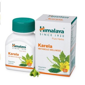 Himalaya Metabolic Kaela Kaela 60 Tablets Bitte Melon, 2개, 60정