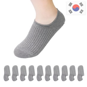 비바슈슈 쫀쫀하고 도톰한 남성용 골지 페이크삭스 10켤례 (250~270mm)