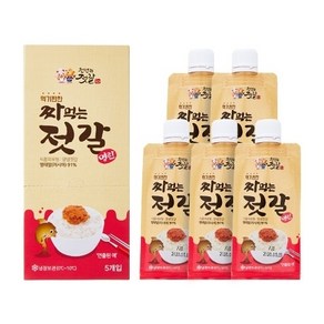 천년의젓갈협동조합 짜먹는젓갈 명란젓 70gX5개, 1개, 350g