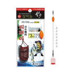 금호조침 KS-248 친환경 피래미 채비 (도깨비), 1개