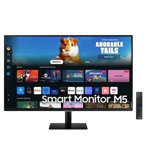 삼성전자 SMART M5 S32DM500 스마트TV 겸용 광시야각 모니터, 80.1cm, S32DM500SMT