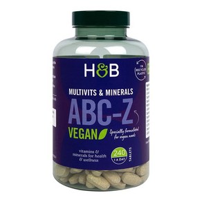 영국 홀랜드앤바렛 Holland & Baett ABC to Z Vegan Multivitamins ABC to Z 비건 멀티비타민, 1개, 240정