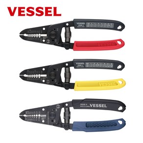 베셀 VESSEL 3500E-3 수동스트리퍼 0.5-2.0mm 나사커터타입 스트립퍼 전선 피복탈피기 전기케이블 스트립게이지, 3500E-1, 1개