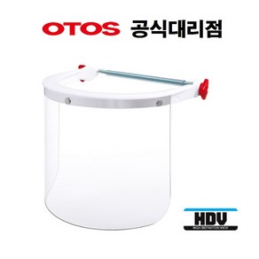 오토스 보안면 보호면 F63A 10개입, 10개, 투명