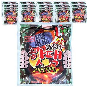 진짜사나이 화끈한 핫팩 대용량 150g, 30개