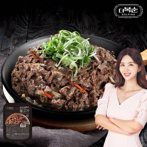 더복순 박솔미 한우1++ 불고기 160g 3팩 한우불고기 소불고기, 3개