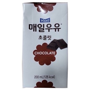 매일우유 초콜릿 멸균, 200ml, 24개