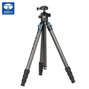 ST-124+ST-10X 미러리스 4단 카본 삼각대+볼헤드 키트, 삼각대, 1개