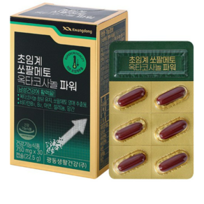 광동제약 초임계 쏘팔메토 옥타코사놀 파워 22.5g, 30정, 1개