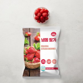 베리필드 냉동 아이스 딸기 1kg(국내산), 1개