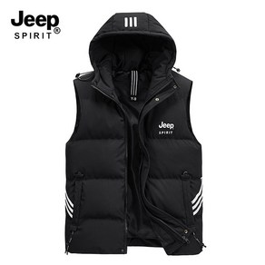 JEEP SPIRIT 정품 겨울 웰론 패딩조끼 유니섹스JC3024+사은품