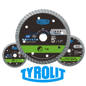티롤릿 타일날 터보날 그라인더날 물날 터보커터 타일커터 다이아몬드, 5인치, 1개