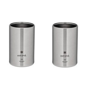 2개세트 스노우피크 캔쿨러 TW-355 350ml