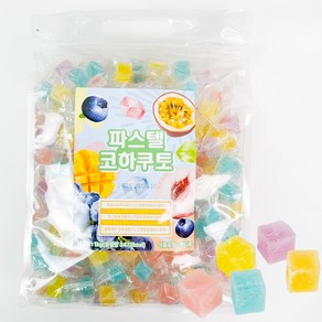 엔터콘 코하쿠토 젤리 대용량 개별포장, 1개, 1kg