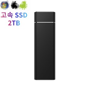하드디스크 SSD 용량큰 3.1 USB메모리 외장하드 2TB 이동식 디스크, A