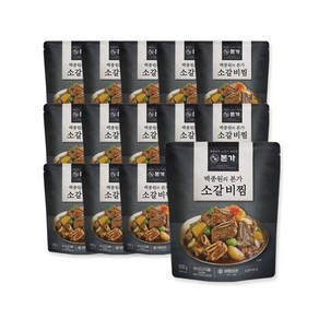 백종원 본가 소갈비찜 500g *14팩, 14개