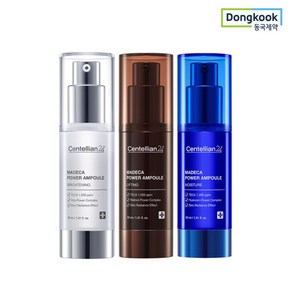 [센텔리안24] 마데카 파워 앰플 브라이트닝 30ml 1개+리프팅 30ml 1개+모이스처 30ml 1개 피부 광케어 광채, 1개, 상세 설명 참조