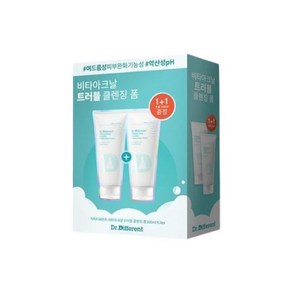 한정수량/약산성 닥터디퍼런트 비타아크날 트러블 클렌징 폼 200ml 1+1 기획, 2개