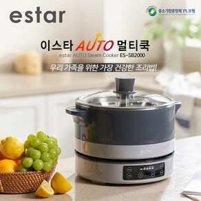 [슈퍼HOT][ESTAR] 이스타 오토 헬스 찜쿡 ES-SB2000, 단품