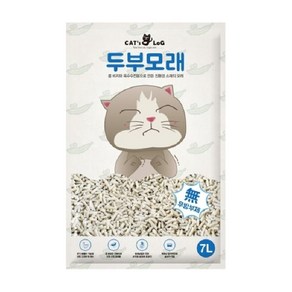 캣츠로그 두부모래 네츄럴 무향 7L sty*388Mt, 1개